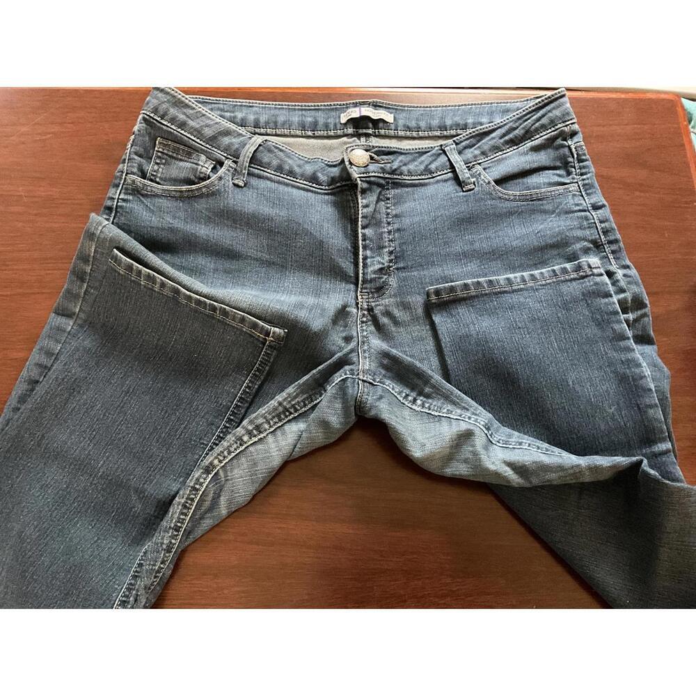 Riders by Lee Modern Fit Skinny plus size 14P blue jeans - Picture 7 of 8